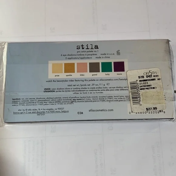 Stila Eyeshadow Palette New - Picture 3 of 3